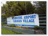 Melbourne Airport Caravan Village - Attwood Melbourne: Melbourne Airport Caravan Village welcome sign