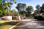 Melrose Caravan Park - Melrose: Melrose Caravan Park, South Australia - shower toilet block.