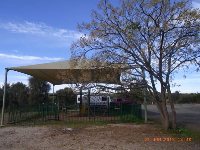 Springs Hills Rest Area - Menindee: Covered play area
