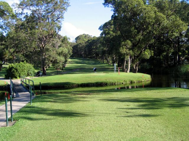 Merewether Golf Course - Adamstown: Fairway view Hole 12 - Par 4, 314 metres