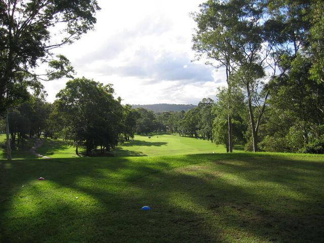 Merewether Golf Course - Adamstown: Fairway view Hole 14 - Par 4