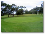 Merewether Golf Course - Adamstown: Green on Hole 9