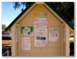 The Old School Camping & Caravan Park - Merriwagga: Welcome board
