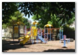Calder Tourist Park - Mildura: Playground for children.