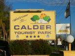 Calder Tourist Park - Mildura: Welcome sign