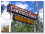 Millmerran Caravan Park - Millmerran: Millmerran Caravan Park welcome sign