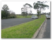 Milton Swimming Pool Parking Area - Milton: View of the parking area looking south.