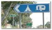 Mingenew Spring Caravan Park - Mingenew: Entrance to the park is clearly marked.