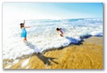 Minnie Water Holiday Park - Minnie Water: Safe surfing for the whole family.