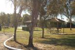 Major Mitchell Caravan Park - Mitchell: large grass areas and unpowered sites