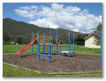 Magorra Caravan Park - Mitta Mitta: Playground for children.