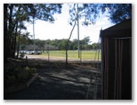 Mittagong Caravan Park - Mittagong: Powered sites for caravans with view of adjacent sports field
