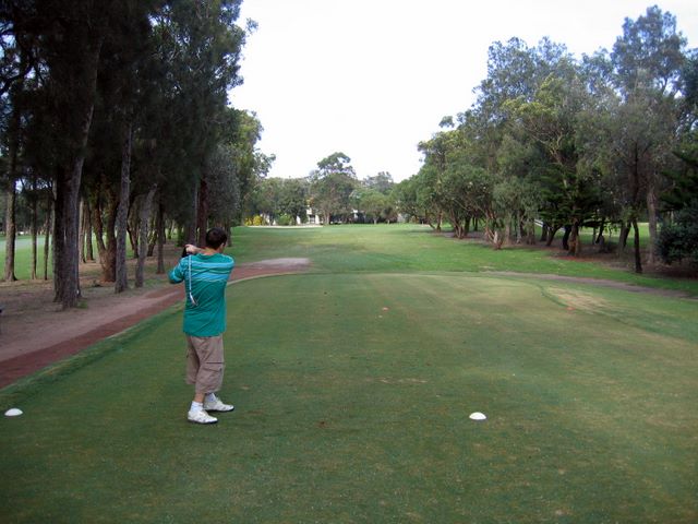 Mona Vale Golf Course - Mona Vale Sydney: Fairway view Hole 8