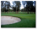 Mona Vale Golf Course - Mona Vale Sydney: Green on Hole 1
