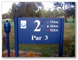 Mona Vale Golf Course - Mona Vale Sydney: Mona Vale Golf Course Hole 2, Par 3 174 meters