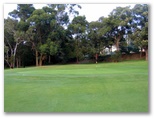 Mona Vale Golf Course - Mona Vale Sydney: Green on Hole 2