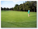 Mona Vale Golf Course - Mona Vale Sydney: Green on Hole 5