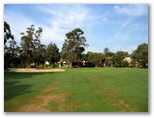 Mona Vale Golf Course - Mona Vale Sydney: Green on Hole 8