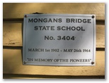 Mongans Bridge Camping Park - Mongans Bridge: Mongans Bridge State School was originally opened in 1902.