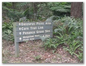Monga National Park - Braidwood: Clear directions given in the park