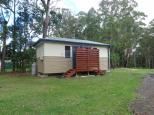 Moonee Beach Holiday Park - Moonee Beach: One of the amenities there are 2 of these next each other for men and women