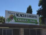 Acacia Gardens Caravan Park - Mooroopna: Acacia Gardens Caravan Park welcome sign