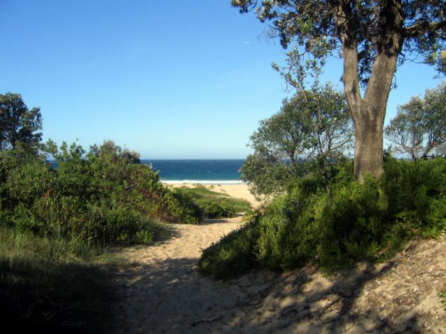 BIG4 Easts Dolphin Beach Holiday Park - Moruya Heads: Access to Moruya Heads beach