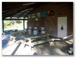 BIG4 Easts Dolphin Beach Holiday Park - Moruya Heads: Camp Kitchen and BBQ area