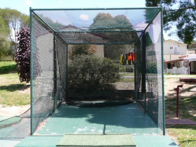 Moss Vale Village Caravan Park - Moss Vale: Cricket practice nets