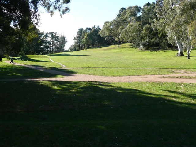 Moss Vale Golf Course - Moss Vale: Fairway view Hole 3