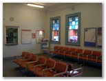 Moss Vale Railway Station - Moss Vale: Waiting room at Moss Vale Railway Station.