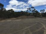 Mount Wombat Conservation Reserve - Euroa: Large gravel area making turning easy.