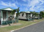 BIG4 Capricorn Palms Holiday Village - Mulambin Beach: A selection of open plan and family cabins. 