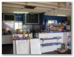 Post Office Caravan Park - Mullaley: Interior of restaurant