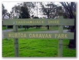Murtoa Caravan Park - Murtoa: Murtoa Caravan Park welcome sign