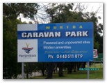 Murtoa Caravan Park - Murtoa: Mutroa Caravan Park welcome sign