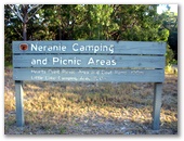 Little Lake (Neranie) Campground - Myall Lakes National Park: Welcome sign