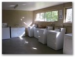Arderns Caravan Park - Myrtleford: Interior of laundry
