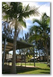 Pelican Park - Nambucca Heads: Camp kitchen and BBQ area