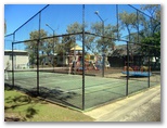 Active Holidays White Albatross - Nambucca Heads: Tennis court and Playground for children.