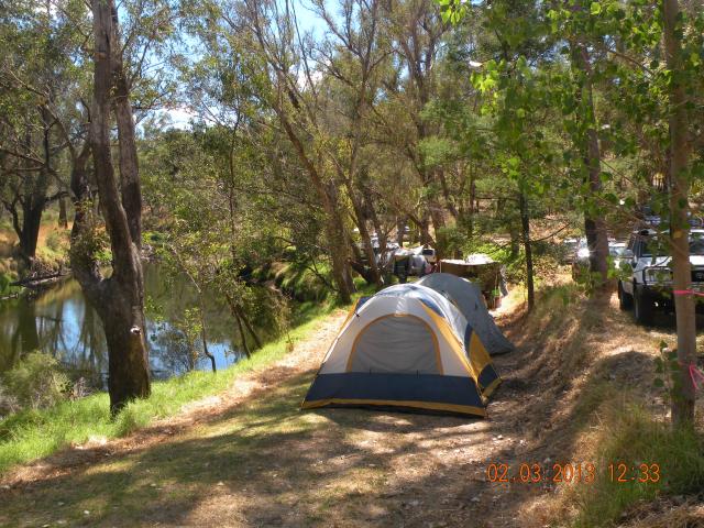 Nannup Caravan Park - Nannup: Tent Camping at Riverbend Camp Ground