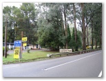 Black Spur Motel & Caravan Park - Narbethong: View of the park from the Highway