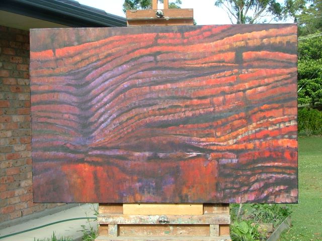 Narelle Telford Artist - Emerald Beach: Narelle Telford Artist - Northern NSW: Kimberley 041108 023