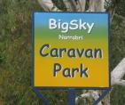 BigSky Narrabri Caravan Park - Narrabri: Welcome sign