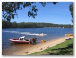 BIG4 Nelligen Holiday Park - Nelligen: The river is a great attraction for boating enthusiasts