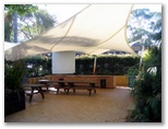 Halifax Holiday Park - Nelson Bay: Camp kitchen and BBQ area