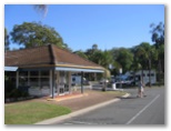 Halifax Holiday Park - Nelson Bay: Reception and office and secure entrance
