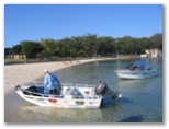 Halifax Holiday Park - Nelson Bay: Safe swimming beach at Nelson Bay
