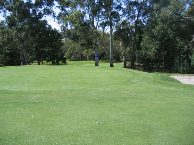 Nelson Bay Golf Course - Nelson Bay: Green on Hole 25