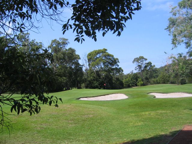Nelson Bay Golf Course - Nelson Bay: Green on Hole 26
